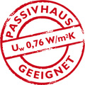 Stempel H90 plus Passivhaus 76 de